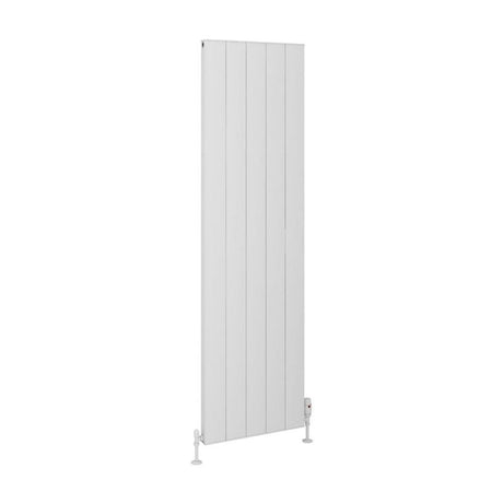 Eastbrook Vesima Aluminium Vertical Radiator 1800mm x 503mm - Matt White - 86.0086 - TAP 'N' SHOWER