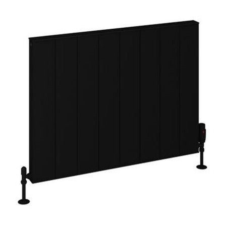 Eastbrook Vesima Aluminium Horizontal Radiators 600mm x 803mm - Matt Black - 86.0097 - TAP 'N' SHOWER
