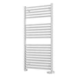 Eastbrook Velor Aluminium Towel Radiator 1200mm x 600mm - Matt White - 86.0161 - TAP 'N' SHOWER