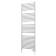 Eastbrook Velor Aluminium Towel Radiator 1800mm x 600mm - Matt White - 86.0163 - TAP 'N' SHOWER