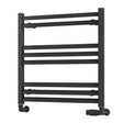 Eastbrook Velor Aluminium Towel Radiator 600mm x 600mm - Matt Anthracite - 86.0165 - TAP 'N' SHOWER