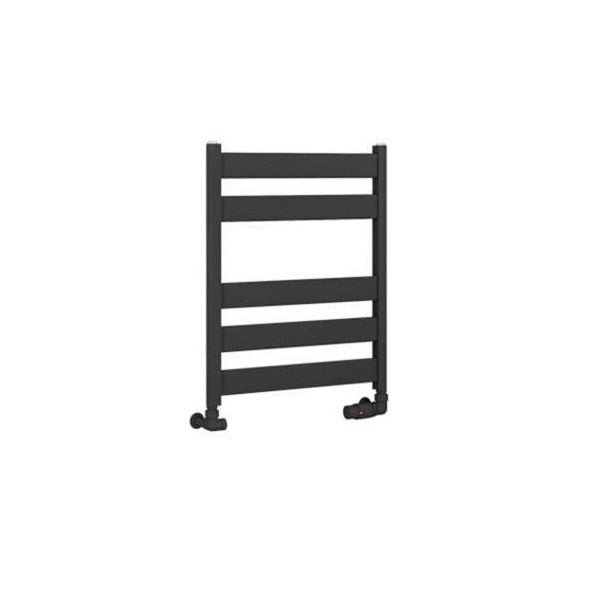 Eastbrook Pelago Aluminium Towel Radiator 600mm x 600mm - Matt Anthracite - 86.0211 - TAP 'N' SHOWER
