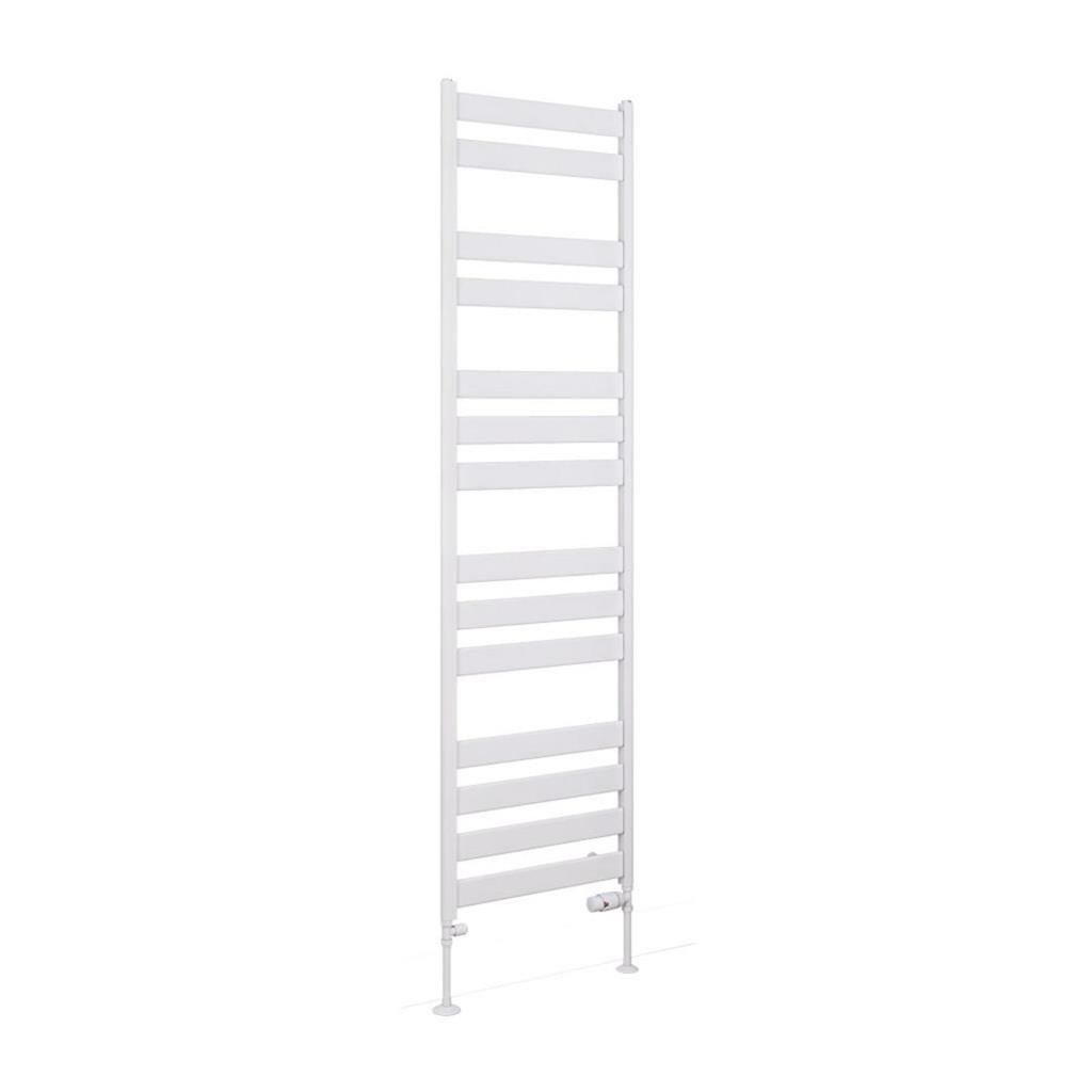 Eastbrook Pelago Aluminium Towel Radiator 1800mm x 600mm - Matt White - 86.0221 - TAP 'N' SHOWER