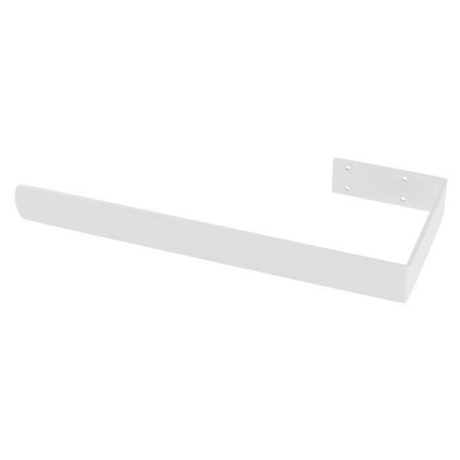 Eastbrook Guardia Wall Mounted Towel Hanger 375mm - Matt White - 86.0227 - TAP 'N' SHOWER