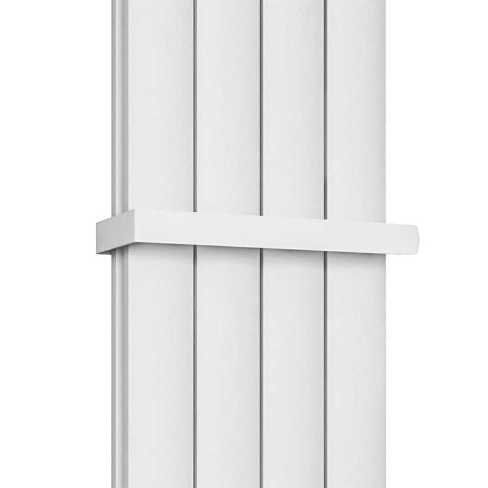 Eastbrook Guardia Wall Mounted Towel Hanger 470mm - Matt White - 86.0228 - TAP 'N' SHOWER