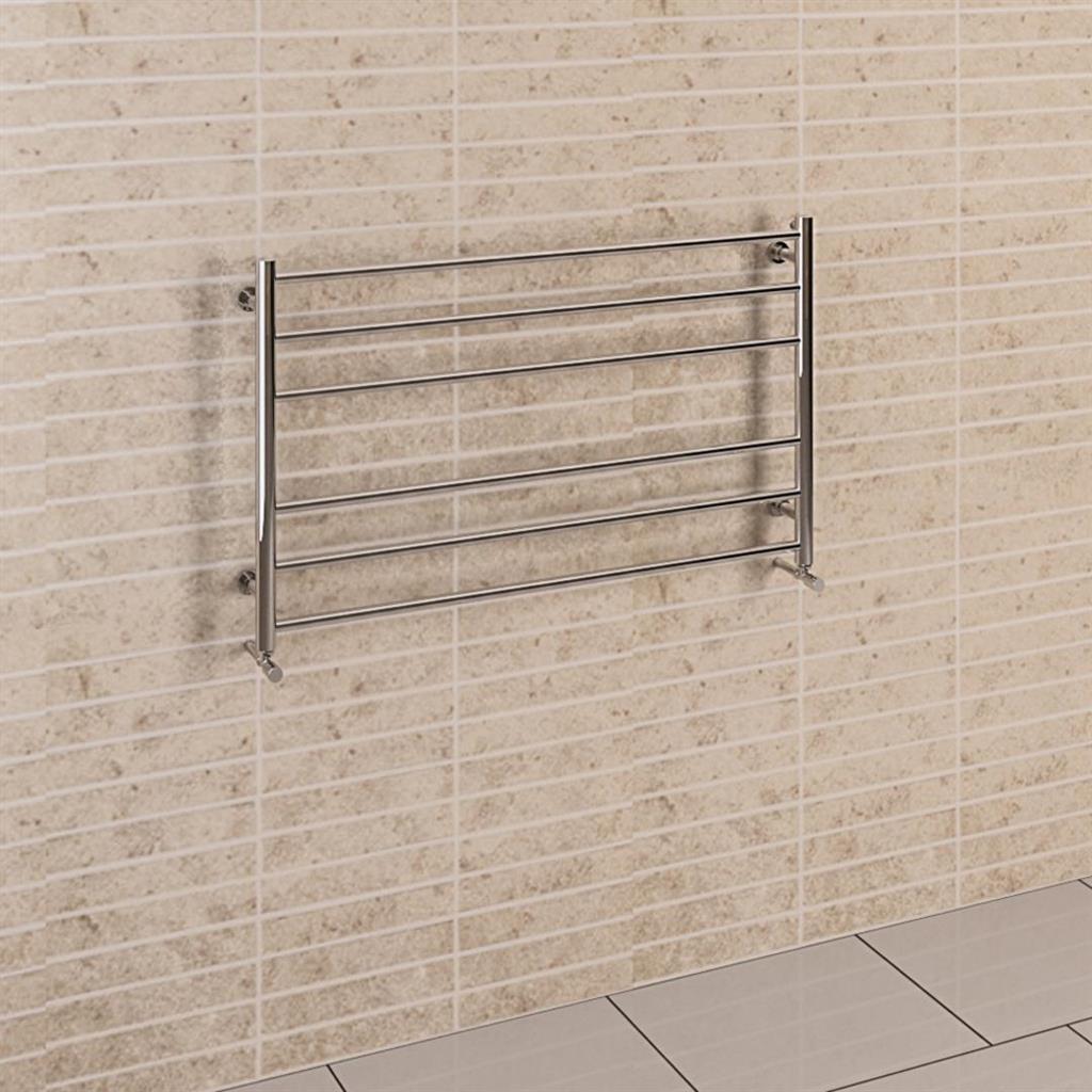 Eastbrook Violla Stainless Steel Ladder Towel Radiator 590mm x 1000mm - Polished - 87.0001 - TAP 'N' SHOWER