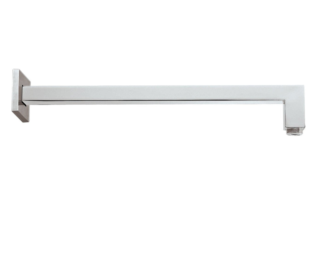 JTP Sam Square Shower Arm 400mm - Chrome - C021003 - TAP 'N' SHOWER