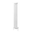 Eastbrook Tunstall Vertical Designer Radiator 1800mm x 280mm - Matt White - 89.0001 - TAP 'N' SHOWER