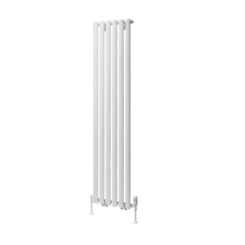 Eastbrook Tunstall Vertical Designer Radiator 1800mm x 420mm - Matt White - 89.0005 - TAP 'N' SHOWER