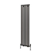 Eastbrook Tunstall Vertical Designer Radiator 1800mm x 420mm - Matt Anthracite - 89.0006 - TAP 'N' SHOWER