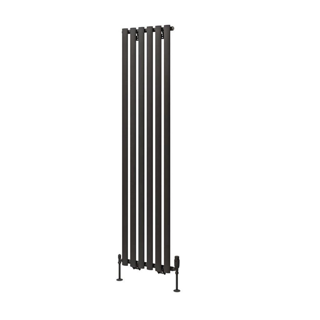 Eastbrook Tunstall Vertical Designer Radiator 1800mm x 630mm - Matt Anthracite - 89.0010 - TAP 'N' SHOWER