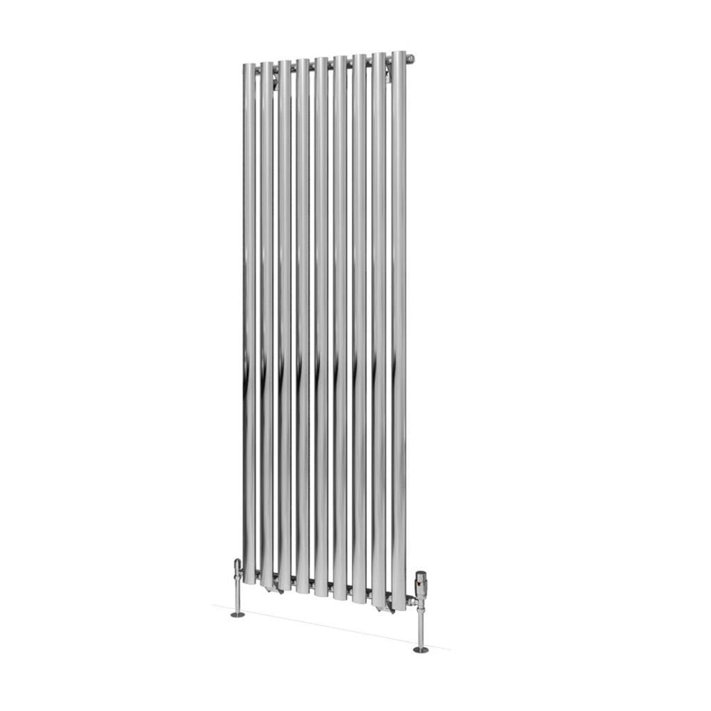 Eastbrook Tunstall Vertical Designer Radiator 1800mm x 630mm - Chrome - 89.0012 - TAP 'N' SHOWER