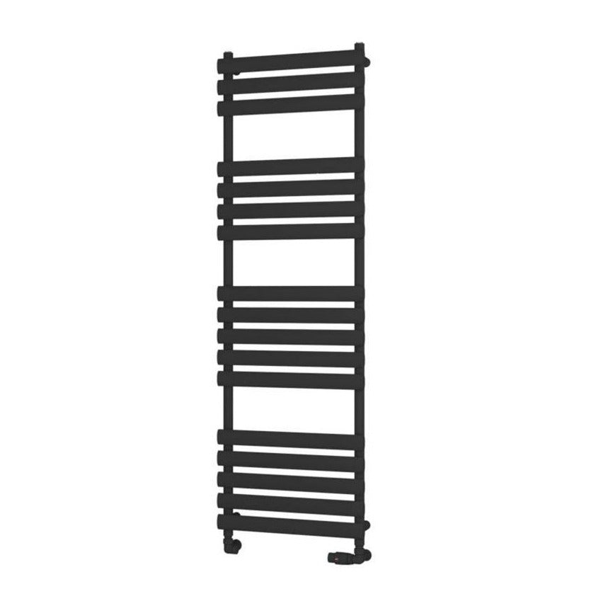 Eastbrook Tunstall Designer Towel Radiator 1600mm x 500mm - Matt Black - 89.0039 - TAP 'N' SHOWER
