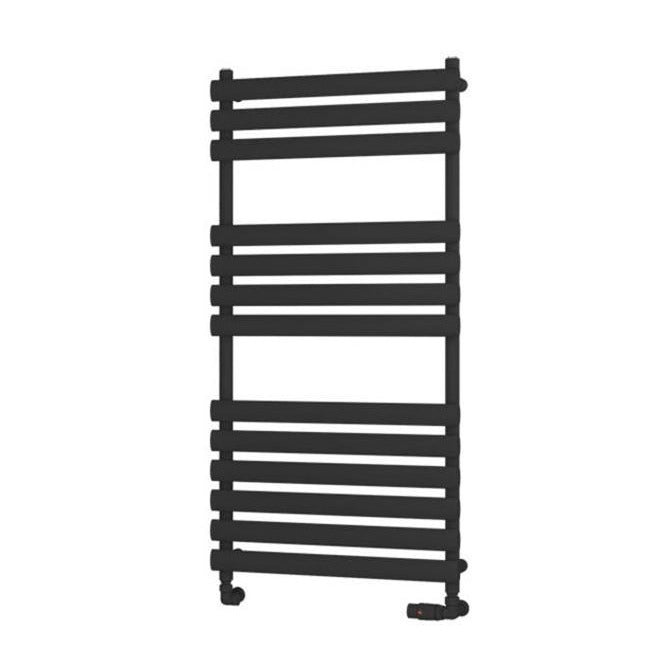 Eastbrook Tunstall Designer Towel Radiator 1200mm x 600mm - Matt Black - 89.0047 - TAP 'N' SHOWER