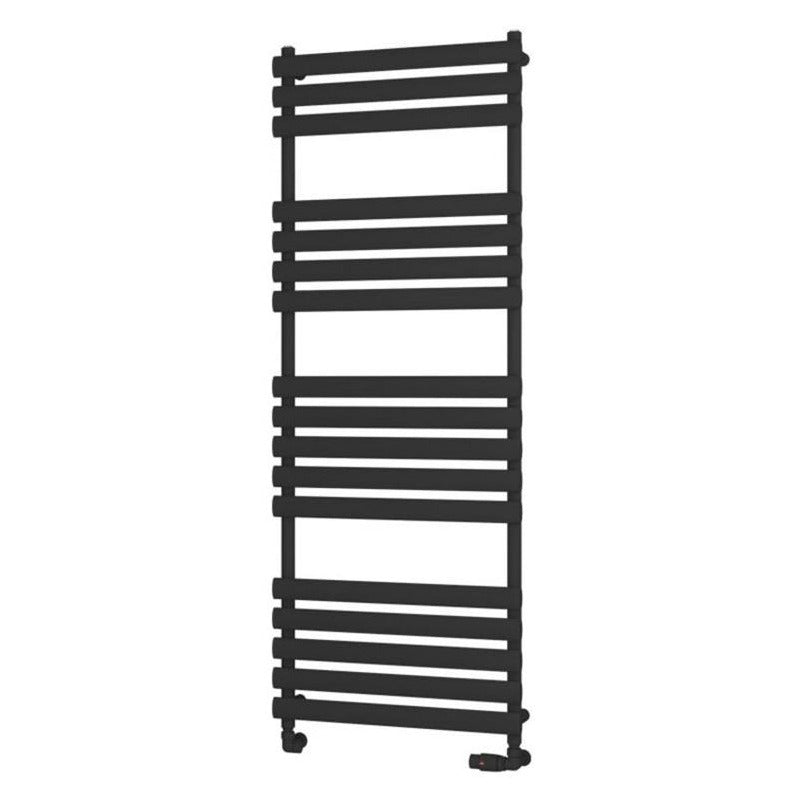 Eastbrook Tunstall Designer Towel Radiator 1600mm x 600mm - Matt Black - 89.0051 - TAP 'N' SHOWER