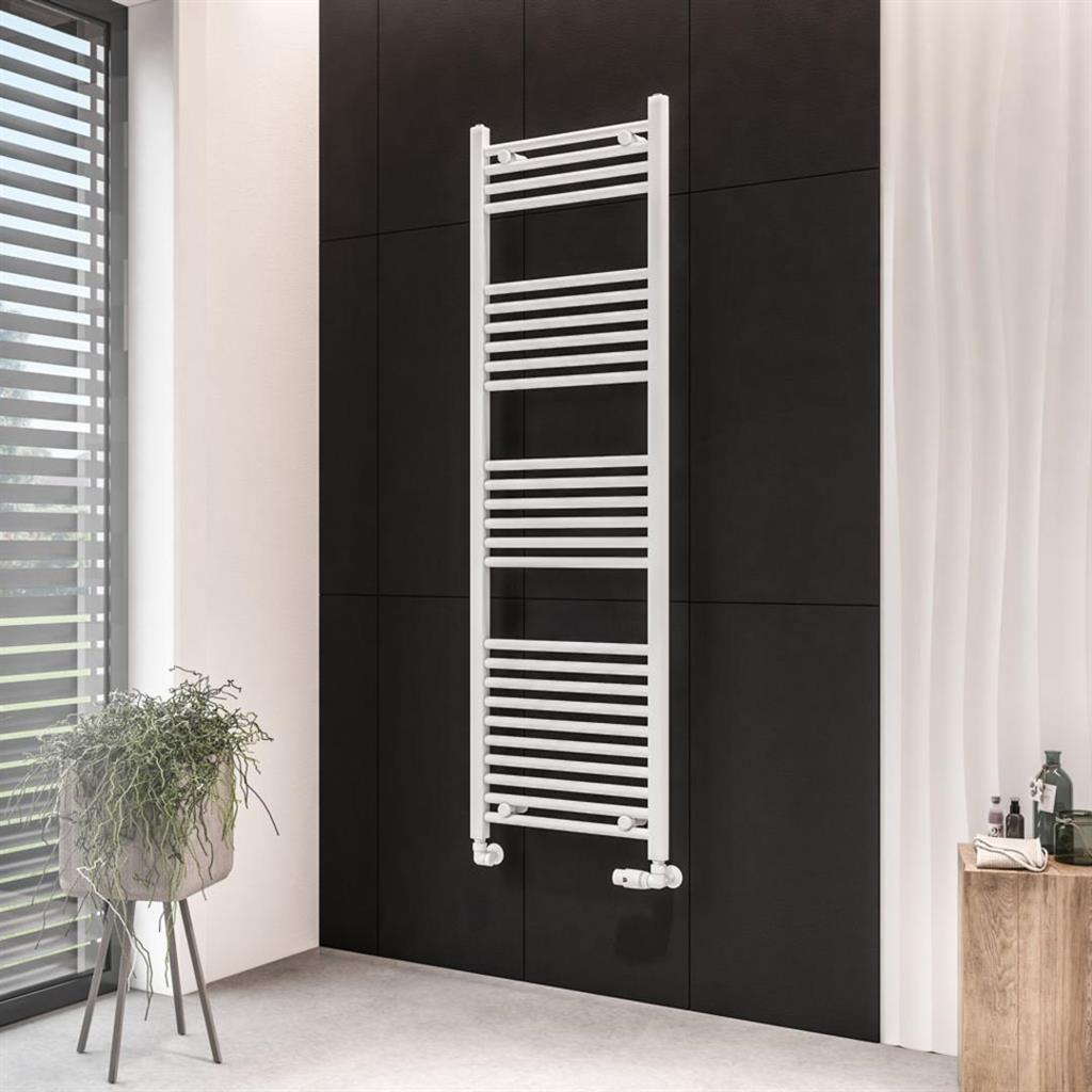 Eastbrook Wingrave Straight Ladder Towel Radiator 1600mm x 600mm - Chrome - 89.0096 - TAP 'N' SHOWER