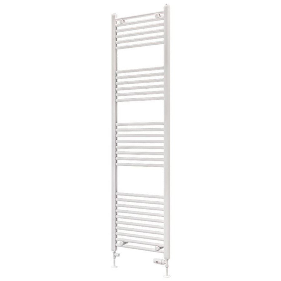 Eastbrook Wingrave Straight Ladder Towel Radiator 1800mm x 500mm - Matt White - 89.0062 - TAP 'N' SHOWER