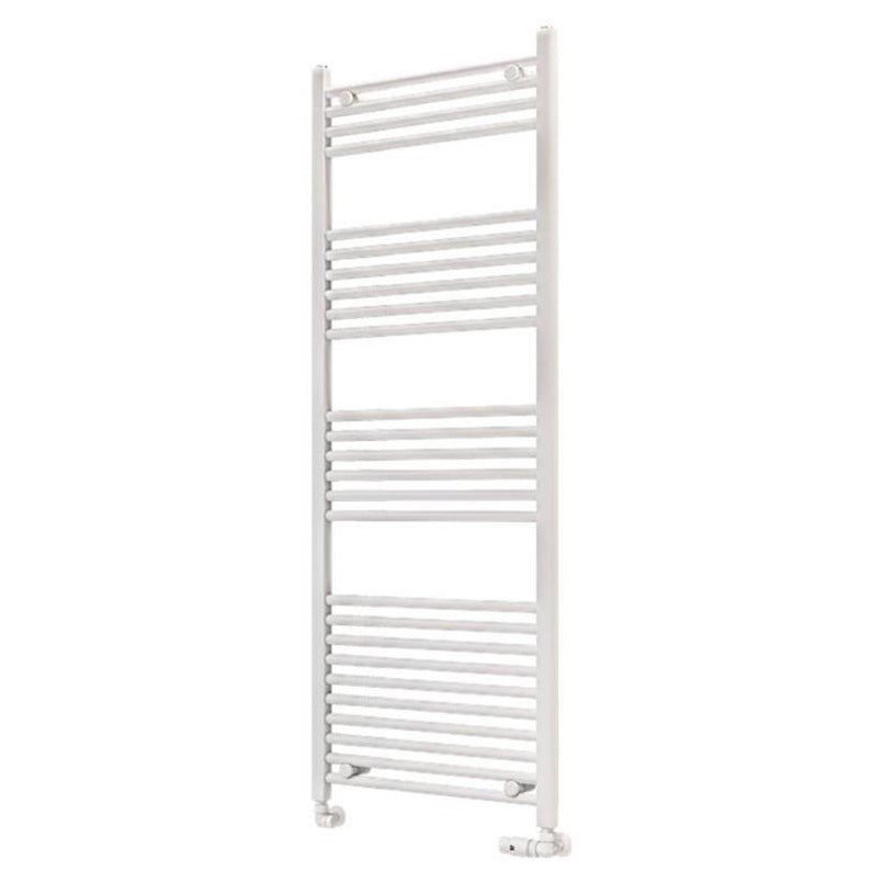 Eastbrook Wingrave Straight Ladder Towel Radiator 1600mm x 600mm - Matt White - 89.0066 - TAP 'N' SHOWER