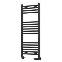 Eastbrook Wingrave Straight Ladder Towel Radiator 1000mm x 400mm - Matt Anthracite - 89.0069 - TAP 'N' SHOWER