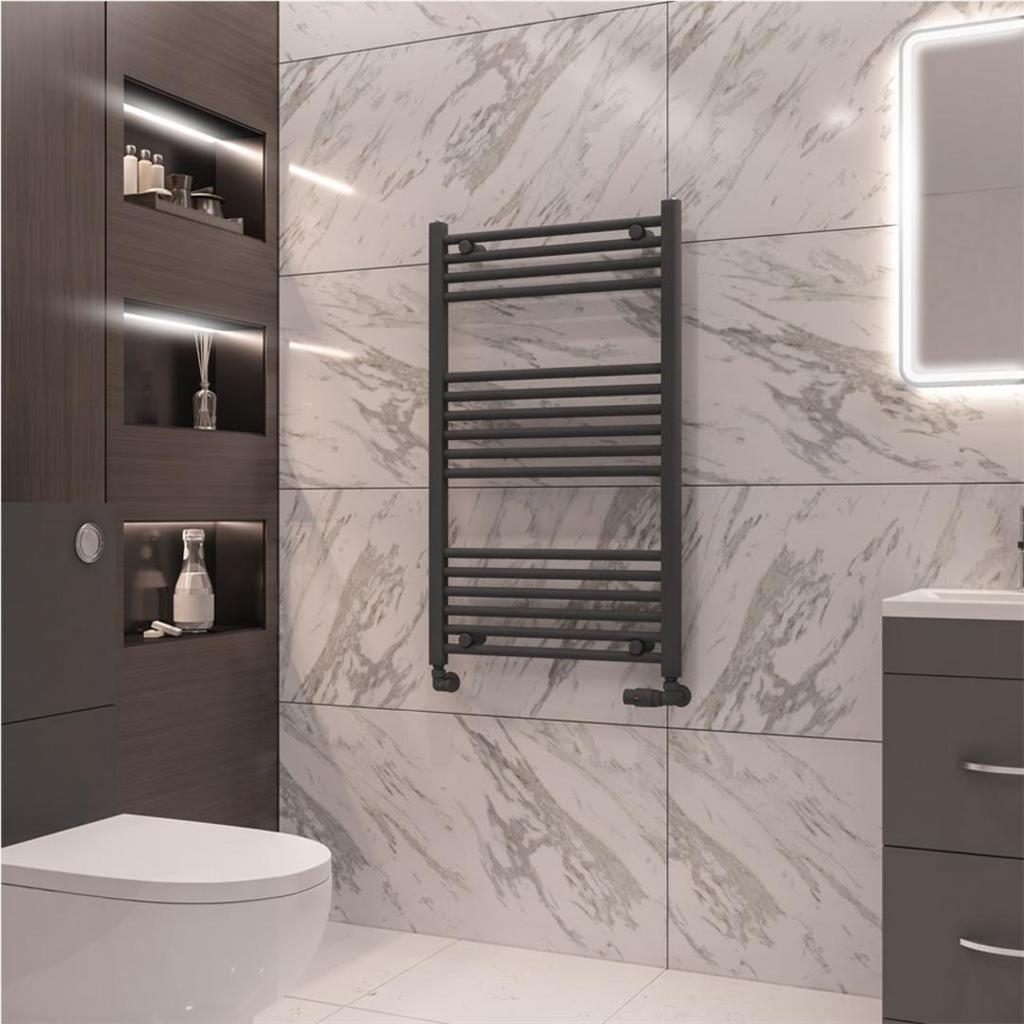 Eastbrook Wingrave Straight Multirail Matt Anthracite 1000x600mm - 89.0079 - TAP 'N' SHOWER