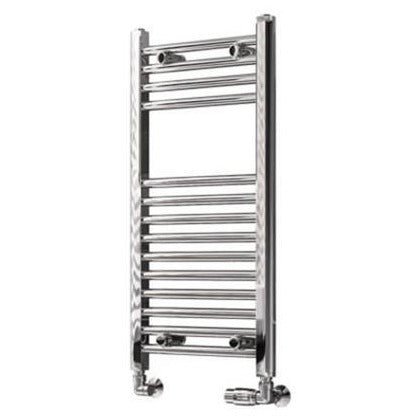 Eastbrook Wingrave Straight Ladder Towel Radiator 800mm x 400mm - Chrome - 89.0083 - TAP 'N' SHOWER