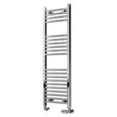 Eastbrook Wingrave Straight Ladder Towel Radiator 1200mm x 400mm - Chrome - 89.0085 - TAP 'N' SHOWER