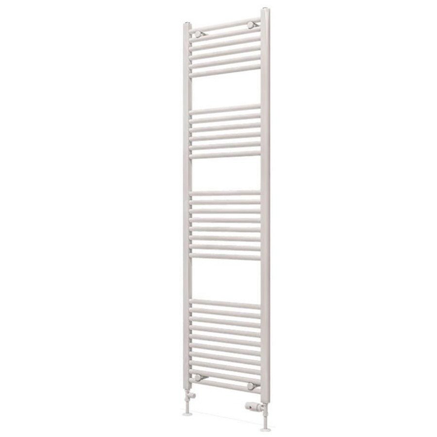 Eastbrook Wingrave Straight Ladder Towel Radiator 1800mm x 500mm - Gloss White - 89.0122 - TAP 'N' SHOWER