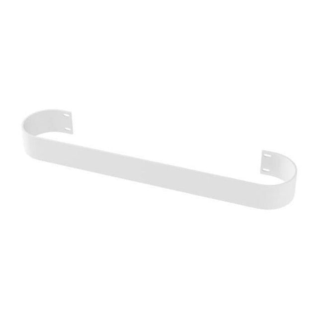 Eastbrook Malmesbury Standard Towel Hanger 375mm - Matt White - 89.0207 - TAP 'N' SHOWER