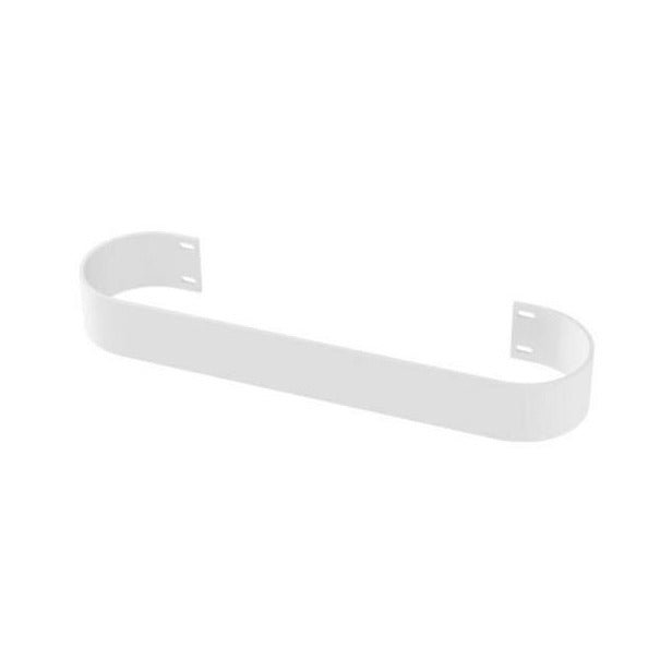 Eastbrook Malmesbury Standard Towel Hanger 280mm - Matt White - 89.0215 - TAP 'N' SHOWER