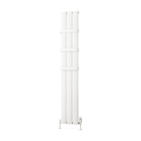 Eastbrook Malmesbury Standard Towel Hanger 280mm - Matt White - 89.0215 - TAP 'N' SHOWER