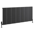 Eastbrook Fairford Aluminium Horizontal Radiator600mm x 1325mm - Matt Anthracite - 89.0226 - TAP 'N' SHOWER