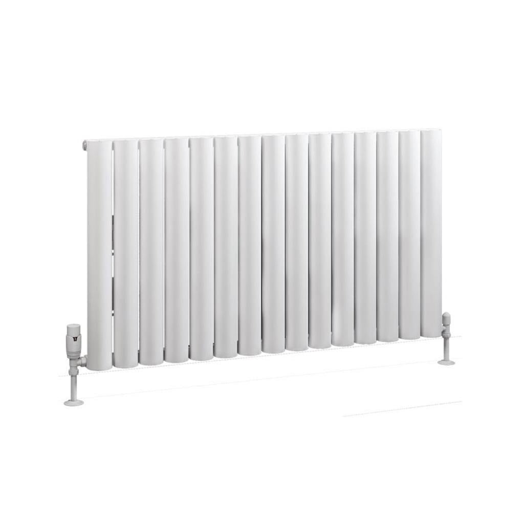 Eastbrook Kelmscott Aluminium Horizontal Radiator 600mm x 1045mm - Matt White - 89.0250 - TAP 'N' SHOWER