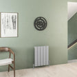 Eastbrook Malmesbury Aluminium Horizontal Radiator 600mm x 470mm - Matt Grey - 89.0275 - TAP 'N' SHOWER