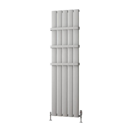 Eastbrook Malmesbury Aluminium Vertical Radiator 1800mm x 470mm - Matt Grey - 89.0282 - TAP 'N' SHOWER