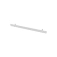 Eastbrook Rosano Single Flat Style Towel Hanger 660mm - Matt White - 89.0286 - TAP 'N' SHOWER