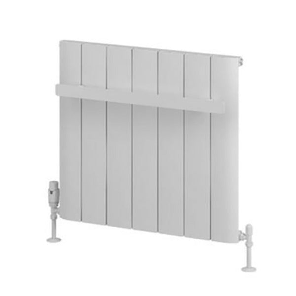 Eastbrook Rosano Single Flat Style Towel Hanger 660mm - Matt White - 89.0286 - TAP 'N' SHOWER