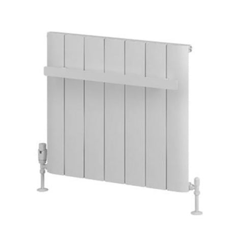 Eastbrook Rosano Single Flat Style Towel Hanger 660mm - Matt White - 89.0286 - TAP 'N' SHOWER