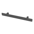 Eastbrook Rosano 470mm Single Flat Style Towel Hanger - Matt Anthracite - 89.0290 - TAP 'N' SHOWER