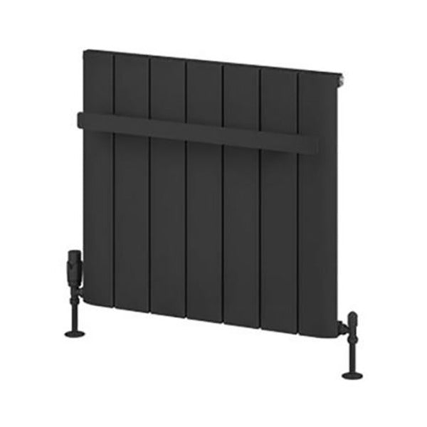 Eastbrook Rosano Single Flat Style Towel Hanger 660mm - Matt Anthracite - 89.0291 - TAP 'N' SHOWER