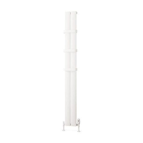 Eastbrook Malmesbury Standard Towel Hanger 185mm - Matt White - 89.0298 - TAP 'N' SHOWER