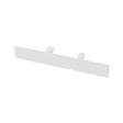 Eastbrook Malmesbury Single Flat Style Towel Hanger 280mm - Matt White - 89.0306 - TAP 'N' SHOWER