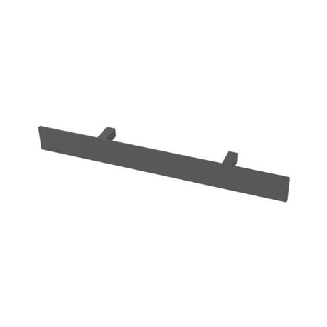 Eastbrook Malmesbury Single Flat Style Towel Hanger 375mm - Matt Anthracite - 89.0311 - TAP 'N' SHOWER