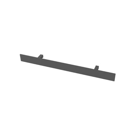 Eastbrook Malmesbury Single Flat Style Towel Hanger 470mm - Matt Anthracite - 89.0312 - TAP 'N' SHOWER