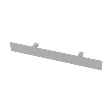 Eastbrook Malmesbury Single Flat Style Towel Hanger 375mm - Matt Grey - 89.0315 - TAP 'N' SHOWER