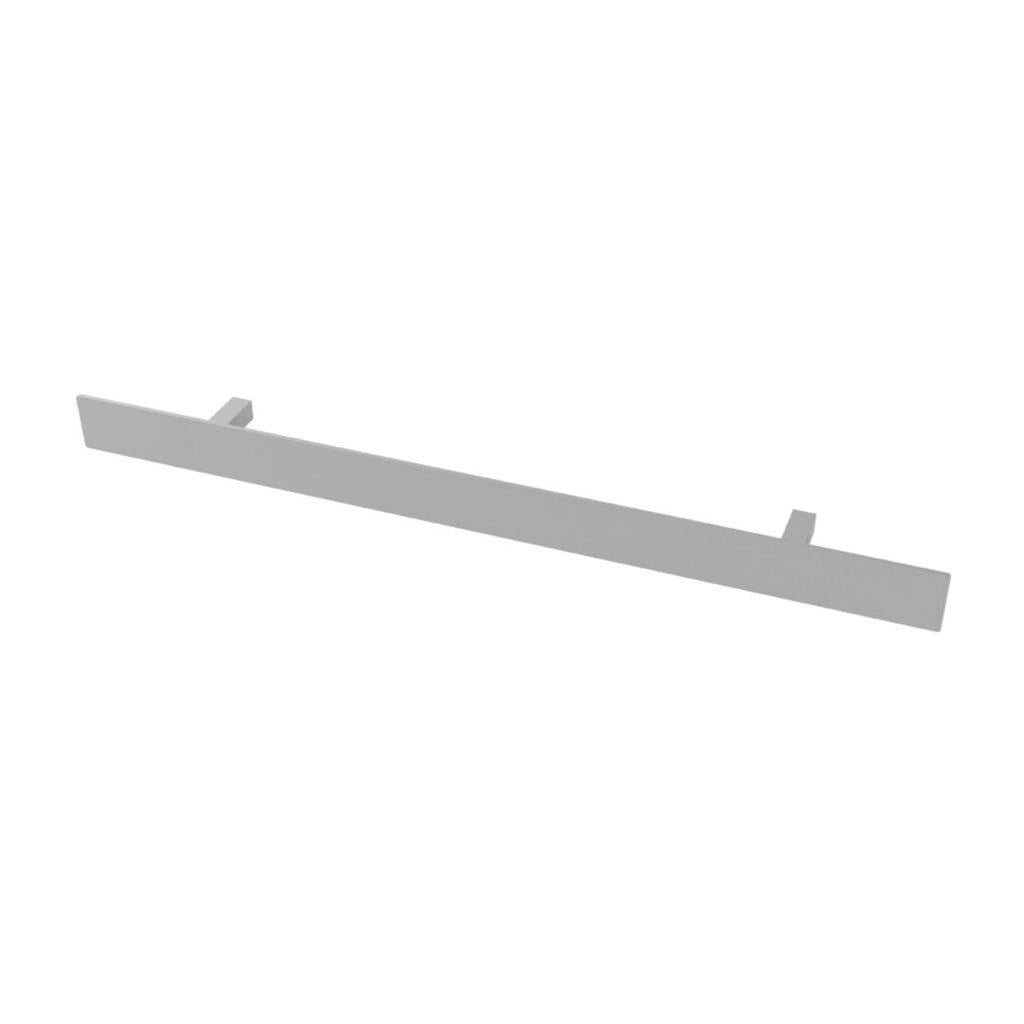 Eastbrook Malmesbury Single Flat Style Towel Hanger 565mm - Matt Grey - 89.0317 - TAP 'N' SHOWER