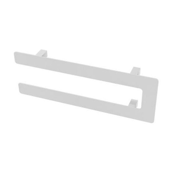 Eastbrook Rosano Double Flat Style Towel Hanger 470mm - Matt White - 89.0371 - TAP 'N' SHOWER