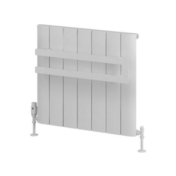 Eastbrook Rosano Double Flat Style Towel Hanger 660mm - Matt White - 89.0372 - TAP 'N' SHOWER