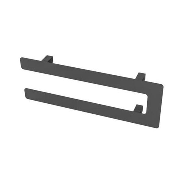 Eastbrook Rosano Double Flat Style Towel Hanger 470mm - Matt Anthracite - 89.0376 - TAP 'N' SHOWER