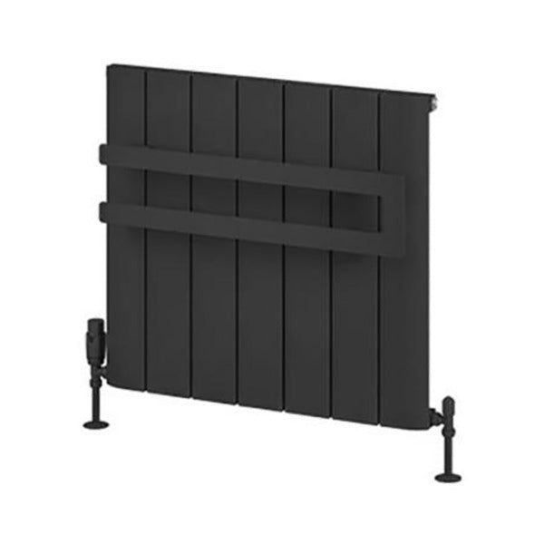 Eastbrook Rosano Double Flat Style Towel Hanger 660mm - Matt Anthracite - 89.0377 - TAP 'N' SHOWER