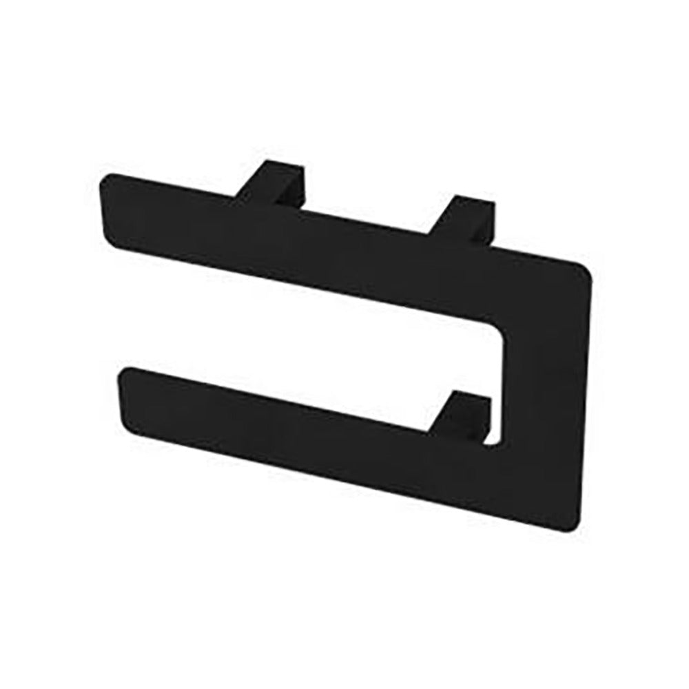 Eastbrook Rosano Double Flat Style Towel Hanger 280mm - Matt Black - 89.0379 - TAP 'N' SHOWER